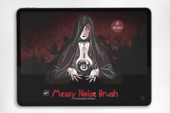 Download Premium Grainy Brush Set for Procreate - Premium Resources